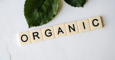 Green Leaves and Organic Word