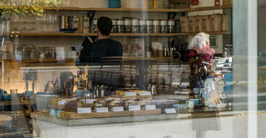 Interior of a Café in London