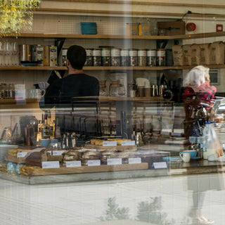 Interior of a Café in London