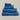 Blue eco friendly bamboo towel bale - face cloths, hand towel, bath towel, and bath sheet.