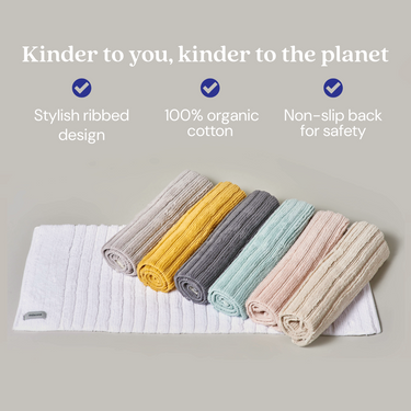 organic cotton bathroom mats colours and benefits